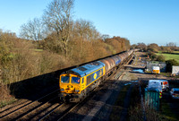 66790 6M57 0702 Lindsey - Kingsbury at Stenson Junction on Tuesday 26 November 2024