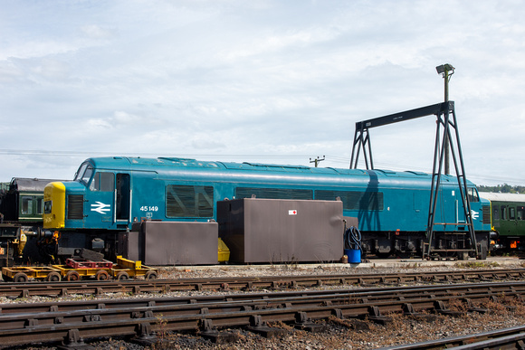 45149 at Toddington on Saturday 3 June 2024