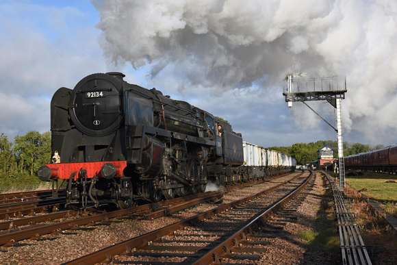 92134 at Swithland on Tuesday 5 October 2021