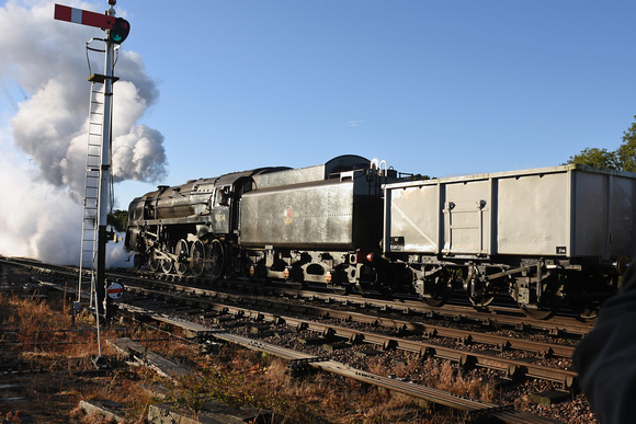 92134 at Swithland on Tuesday 5 October 2021