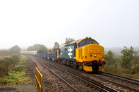 37407 (700106) 7Q70 0702 Eastleigh - Three Bridges at Egham on Friday 18 October 2024