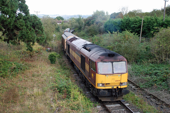 60045 6A36 1243 Ashchurch - Didcot at Ashchurch on Friday 9 October 2009