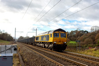 66738 4M56 0704 Cardiff - Burton at Vigo, Lickey on Monday 2 December 2024