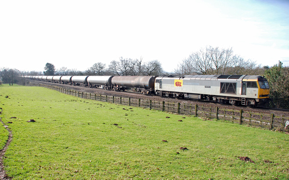 60015 6E41 1141 Westerleigh - Lindsey at Pikes Pool, Lickey on Thursday 24 February 2011