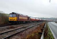 60096 shunting 6B13 0505 Robeston - Westerleigh at Westerleigh on Saturday 4 December 2010