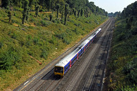 165134/165106 2R27 1011 Paddington - Reading at Wednesday 17 August 2016