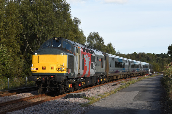 37611 5N32 1453 Gascoigne Wood - Longsight at Gascoigne Wood on Monday 25 October 2021