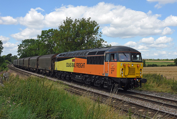 56302 6E07 1108 Washwood Heath - Boston at Chellaston on Saturday 6 August 2016