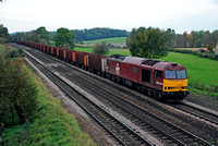 60040 6K22 0935 Santon - Immingham at New Barnetby on Friday 22 October 2010