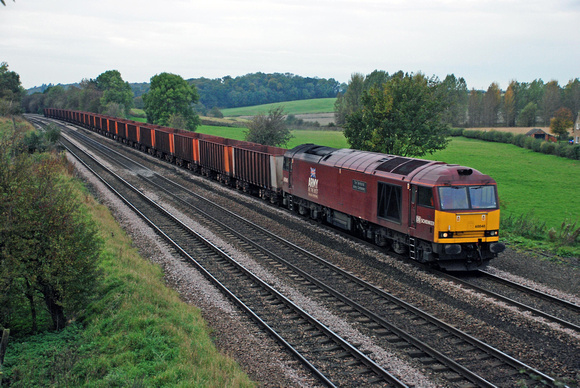 60040 6K22 0935 Santon - Immingham at New Barnetby on Friday 22 October 2010