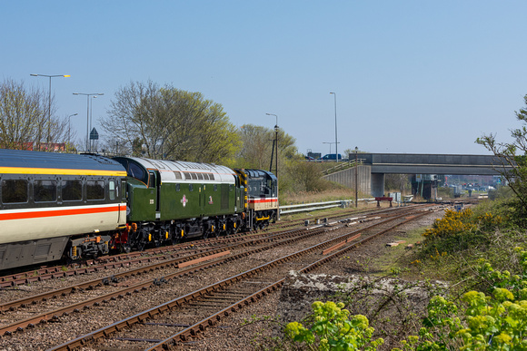 08870/D213 5Z76 1336 Yarmouth - Yarmouth at Yarmouth Carriage Sidings on Saturday 16 April 2022