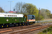 08870/D213 5Z76 1336 Yarmouth - Yarmouth at Yarmouth Carriage Sidings on Saturday 16 April 2022