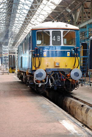 73136 at Eastleigh Works on Sunday 24 May 2009