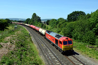 60019 6B13 0500 Robeston - Westerleigh at Grange Court on Saturday 17 June 2017