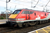 91114 1E14 1200 Edinburgh - Kings Cross at Newark Northgate on Saturday 21 March 2020