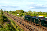 43022 on rear 2C85 1714 Newport - Taunton at Cogload Jcn on Saturday 7 May 2022