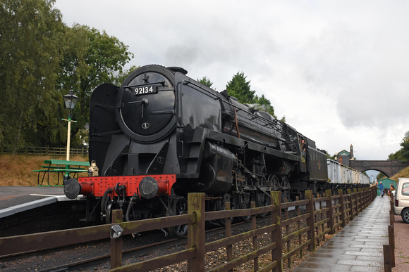 92134 at Rothley on Tuesday 5 October 2021